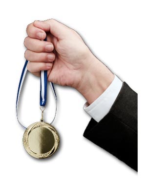 business man medal padded Who needs a coach?